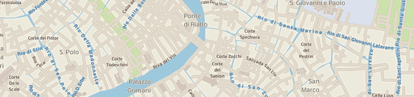 Mappa della impresa foto testa de oro sas di rigo marco a VENEZIA