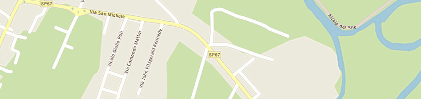 Mappa della impresa saed a CASALE SUL SILE