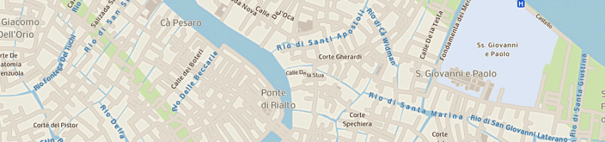 Mappa della impresa al remer srl a VENEZIA