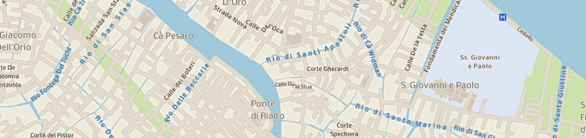 Mappa della impresa banca intesa spa a VENEZIA