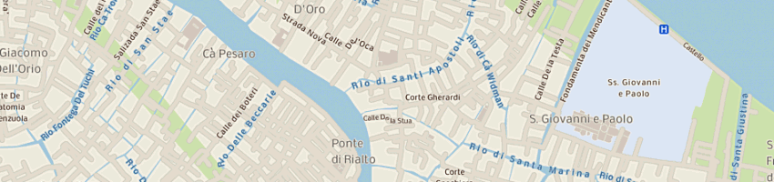 Mappa della impresa evercom (snc) a VENEZIA