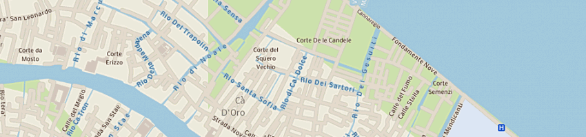 Mappa della impresa cev cooperativa edificatrice veneta soccoop a rl a VENEZIA