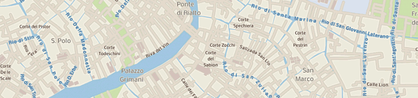Mappa della impresa franco marco a VENEZIA
