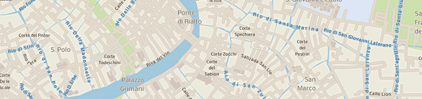 Mappa della impresa succ buosi di ferrarese bonometto societa' in nome collettivo a VENEZIA