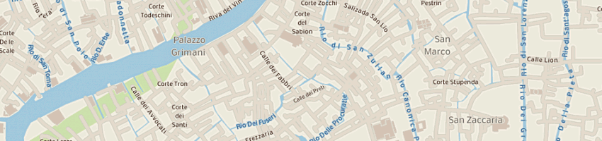 Mappa della impresa dei rossi francesco a VENEZIA
