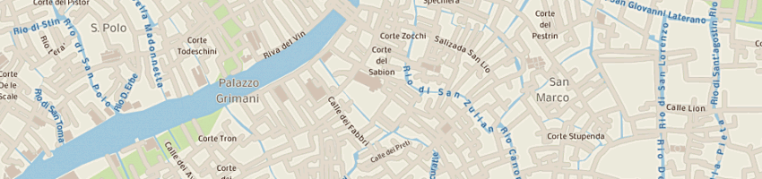 Mappa della impresa societa' sport e leisure wear corner (srl) a VENEZIA