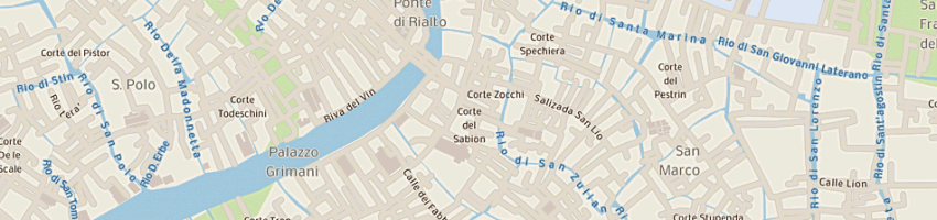 Mappa della impresa molin francesco a VENEZIA