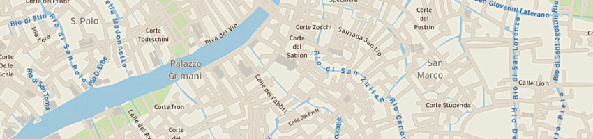 Mappa della impresa fashion store srl a VENEZIA