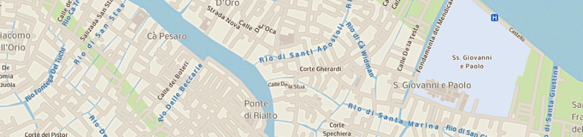 Mappa della impresa il quadrifoglio di donati m snc a VENEZIA