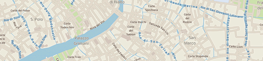 Mappa della impresa mejorin piero a VENEZIA