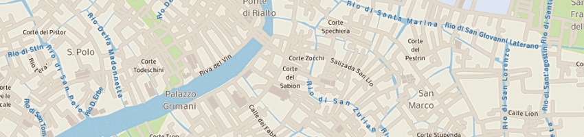 Mappa della impresa bora bora (srl) a VENEZIA