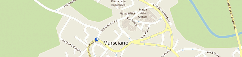 Mappa della impresa gm cose italiane srl a MARSCIANO