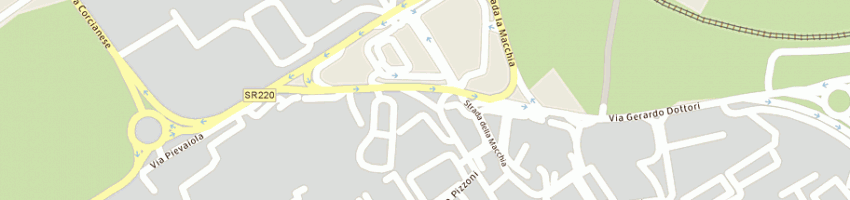 Mappa della impresa multi service srl a PERUGIA