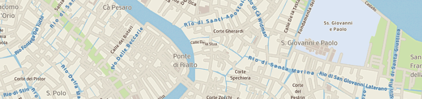 Mappa della impresa mode rina a VENEZIA