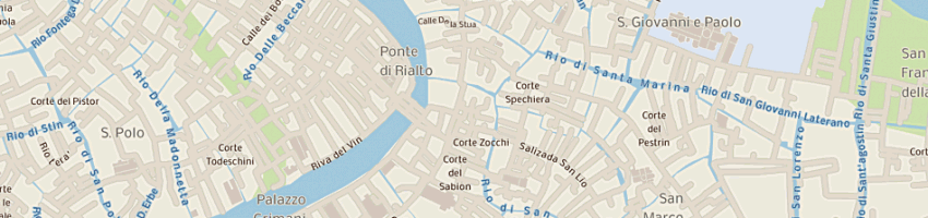 Mappa della impresa stil - gar a VENEZIA