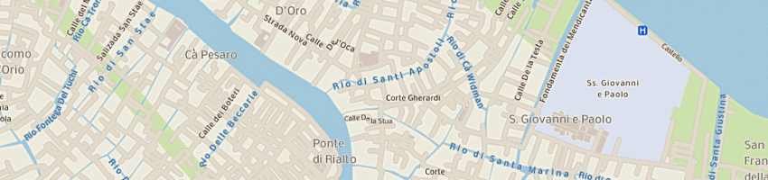 Mappa della impresa micheletti e c (snc) a VENEZIA