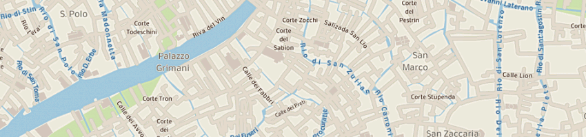 Mappa della impresa bally italia srl a VENEZIA