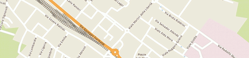 Mappa della impresa esposito francesco a UMBERTIDE