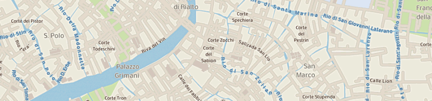 Mappa della impresa ristorante da mario alla fava a VENEZIA