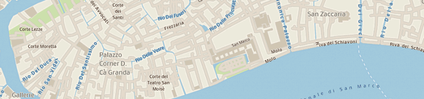 Mappa della impresa orlandini gioielli srl a VENEZIA