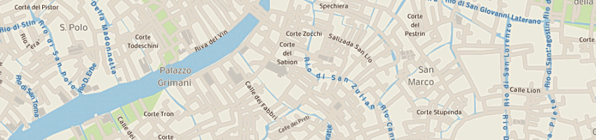Mappa della impresa caffe' la brasiliana a VENEZIA