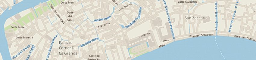 Mappa della impresa ortolani a a VENEZIA