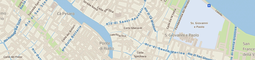 Mappa della impresa menin maurizio a VENEZIA
