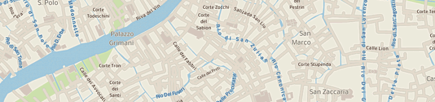 Mappa della impresa kele e teo srl a VENEZIA