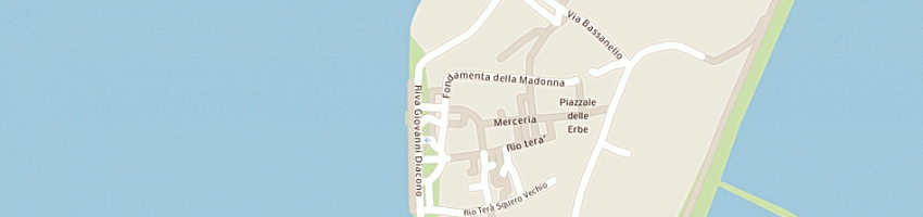 Mappa della impresa bar da anna di vianello anna e c snc a VENEZIA