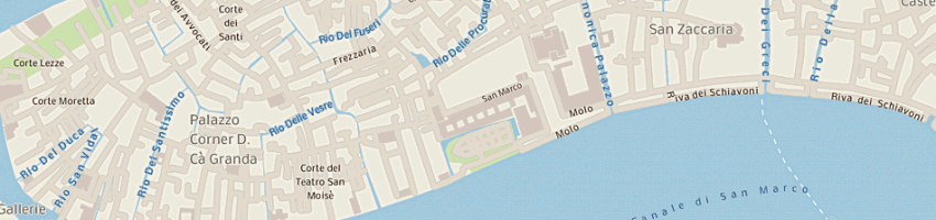 Mappa della impresa istituto regionale per le ville venete a VENEZIA