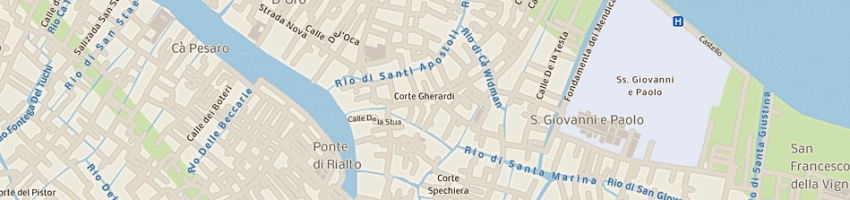 Mappa della impresa soppelsa sas di abalzati e c a VENEZIA