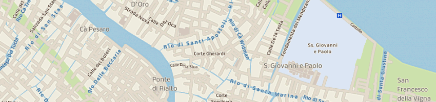 Mappa della impresa grum valeria a VENEZIA