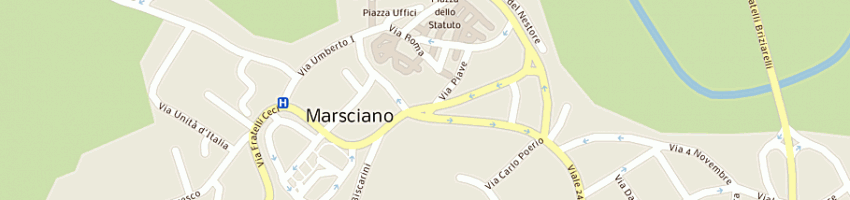 Mappa della impresa impianti elettrici flli trotta snc a MARSCIANO