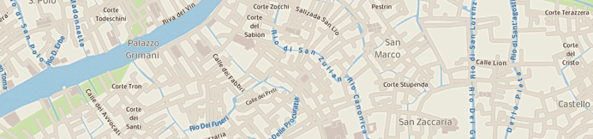 Mappa della impresa ristorante osteria n 1 a VENEZIA