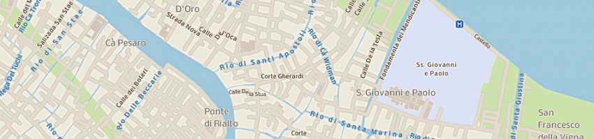 Mappa della impresa fabiola beaute' di lazzarin fabiola a VENEZIA