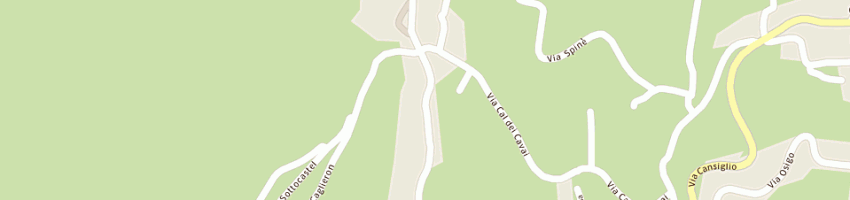 Mappa della impresa macelleria piai di uliana dario a FREGONA