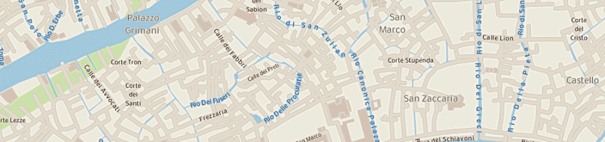 Mappa della impresa feda sas a VENEZIA