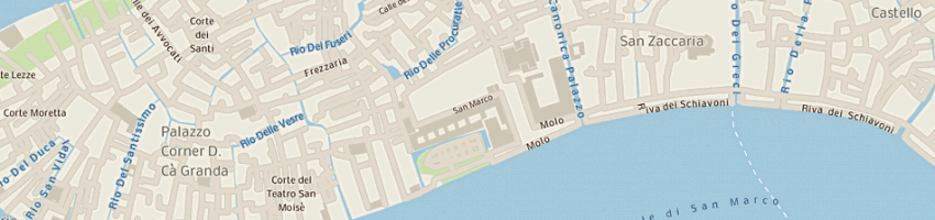 Mappa della impresa biblioteca nazionale marciana a VENEZIA