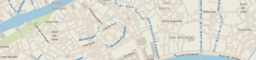 Mappa della impresa fabris giuliana srl a VENEZIA