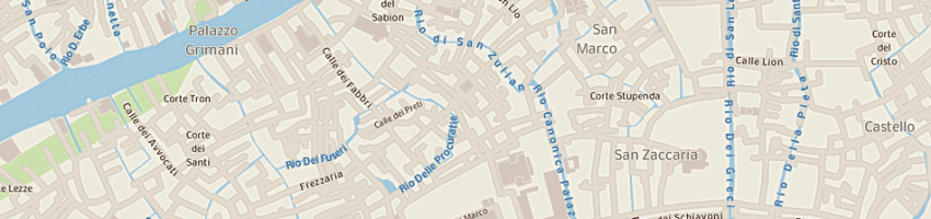 Mappa della impresa istituto vigilanza castellano a VENEZIA