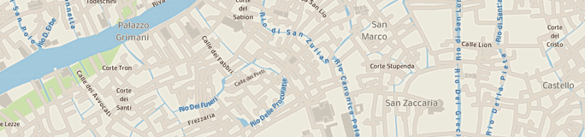 Mappa della impresa canova sas di busato fabrizio e c a VENEZIA