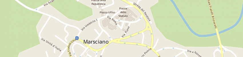 Mappa della impresa movimento per la vita a MARSCIANO