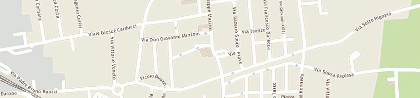 Mappa della impresa ced ventrucci sas di ventrucci tarcisio e c a GAMBETTOLA