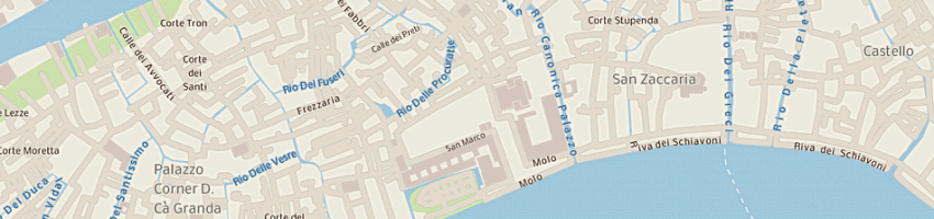 Mappa della impresa bravin renato e c sas a VENEZIA