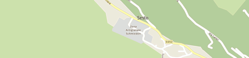 Mappa della impresa summerer franz e c (snc) a SESTO