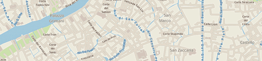 Mappa della impresa sfriso franca a VENEZIA