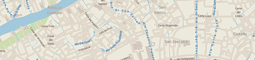 Mappa della impresa fuga manuela a VENEZIA