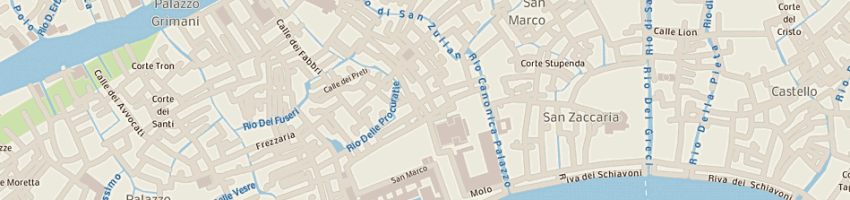 Mappa della impresa evem a VENEZIA