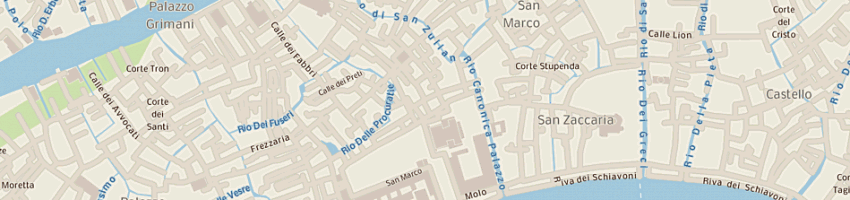 Mappa della impresa ottica ducale snc di gambirasi e faustinelli a VENEZIA