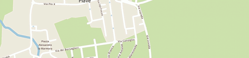 Mappa della impresa cagnato ugo a BREDA DI PIAVE